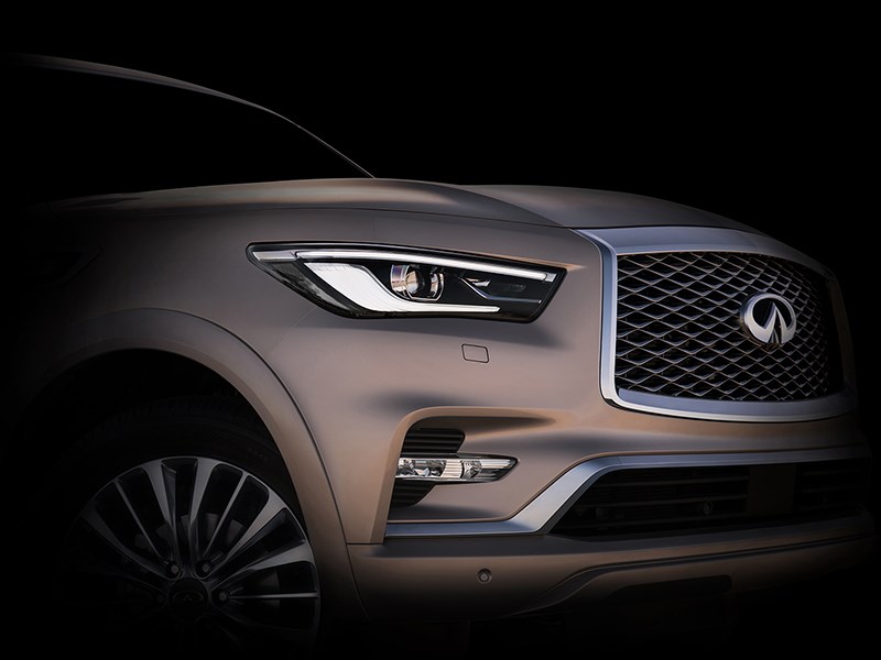 Infiniti назвала дату премьеры обновленного QX80