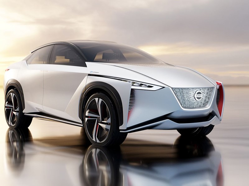 Nissan представил электрический кроссовер Nissan представил электрический кроссовер