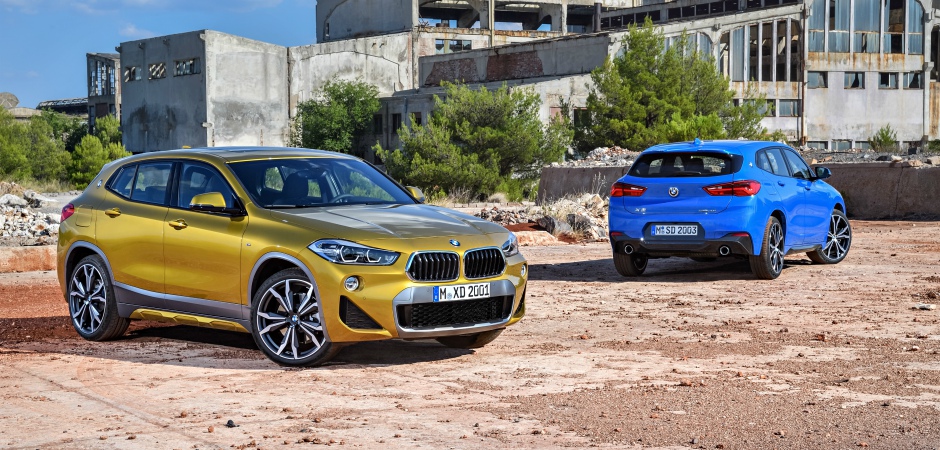 BMW представила серийный кроссовер X2 BMW представила серийный кроссовер X2