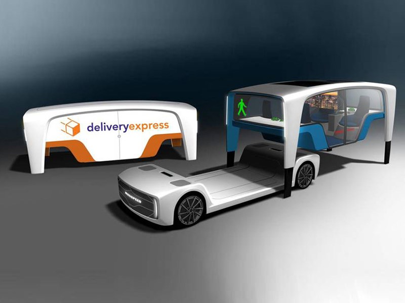 Rinspeed придумал автомобиль-скейтборд Rinspeed придумал автомобиль-скейтборд