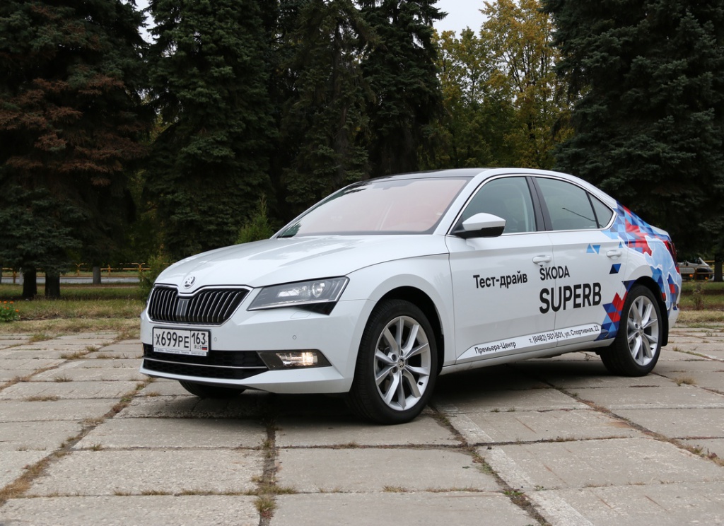 ŠKODA SUPERB III: СТИЛЬ И КОМФОРТ