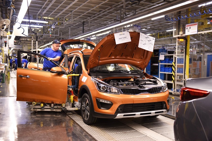 Началось производство кросс-хэтчбеков Kia Rio X-Line Началось производство кросс-хэтчбеков Kia Rio X-Line
