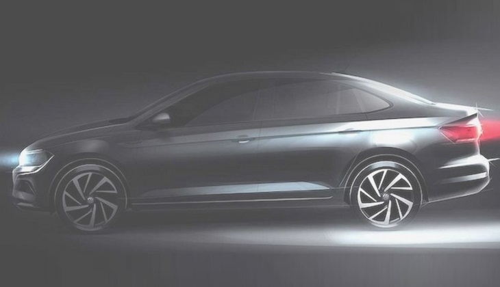 Рассекречена внешность нового седана Volkswagen Polo Рассекречена внешность нового седана Volkswagen Polo