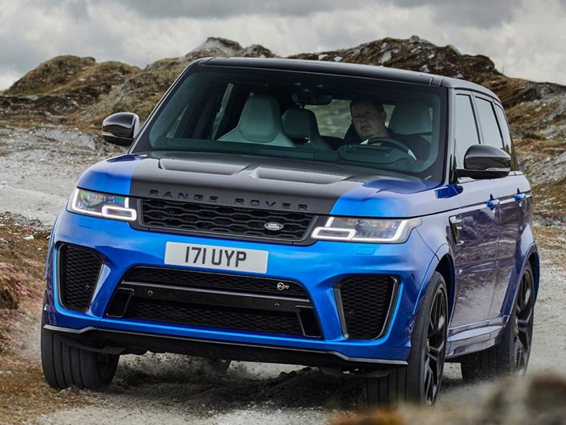 Рассекречен обновленный Range Rover Sport SVR Рассекречен обновленный Range Rover Sport SVR