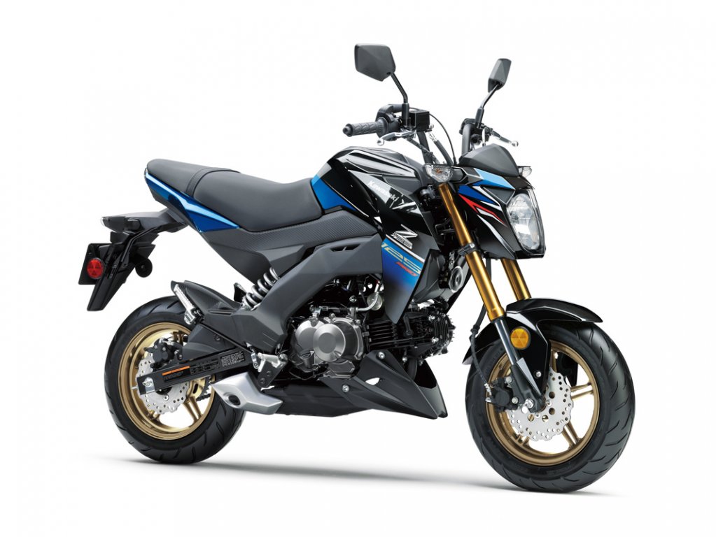 Kawasaki представила обновленную версию мотоцикла Z125 Pro