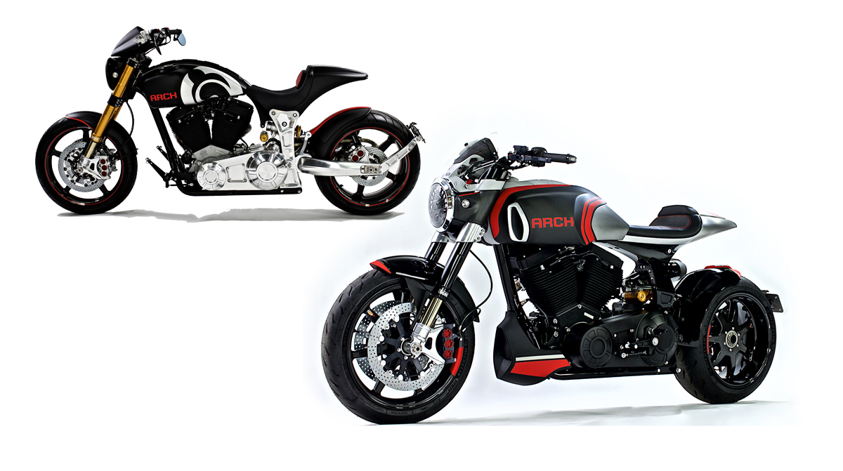Arch Motorcycle представили новые модели мотоциклов 2018 года