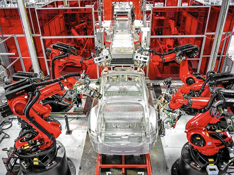 Tesla купила производителя оборудования для производства автомобилей Tesla купила производителя оборудования для производства автомобилей