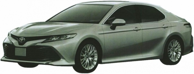 Toyota запатентовала в России новую Camry Toyota запатентовала в России новую Camry