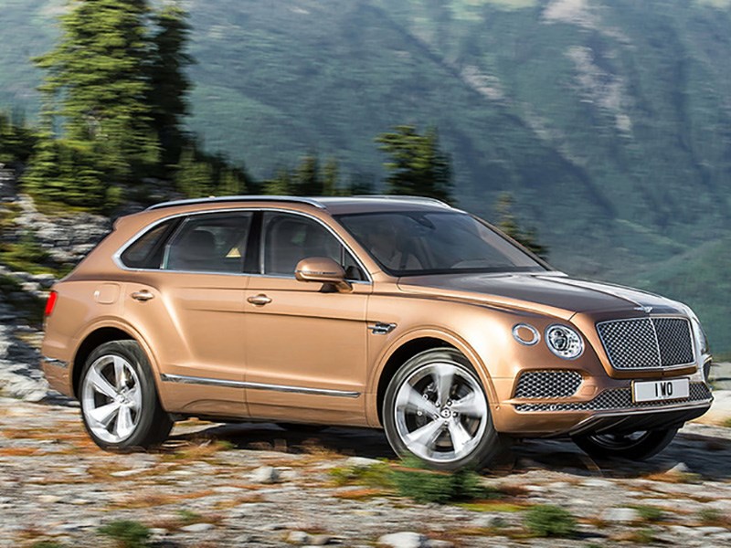 Bentley Bentayga получит двигатель V8 от Lamborghini