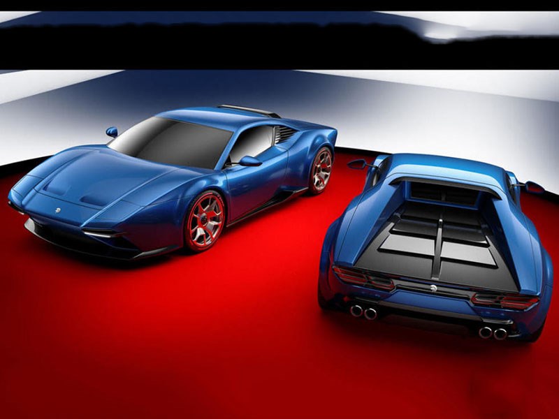 Lamborghini Huracan превратили в реплику De Tomaso Pantera Lamborghini Huracan превратили в реплику De Tomaso Pantera