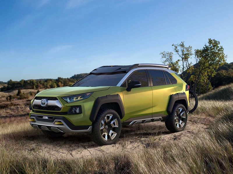 Toyota придумала кроссовер для приключений Toyota придумала кроссовер для приключений