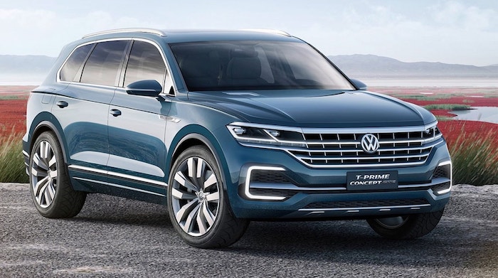 Новый Volkswagen Touareg представят весной Новый Volkswagen Touareg представят весной