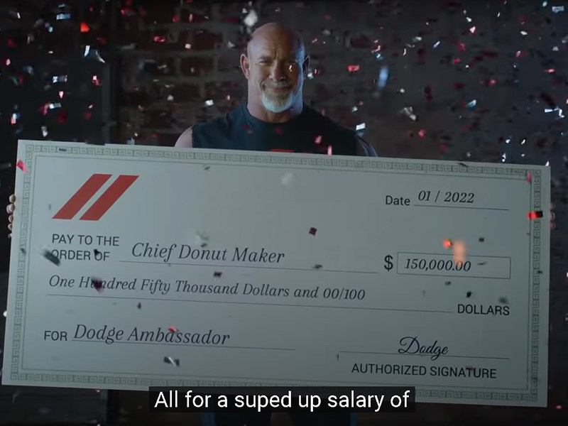В Dodge ищут специалиста по «пончикам» В Dodge ищут специалиста по «пончикам»